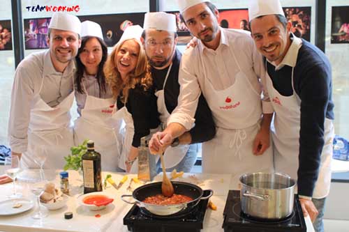 Cooking Team Building a Milano