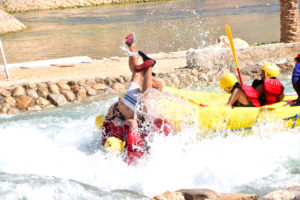 rafting team building